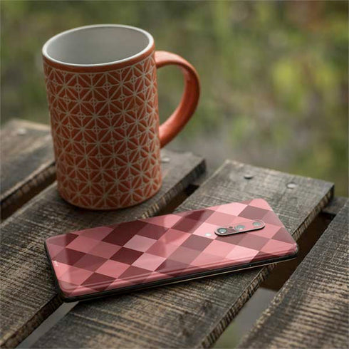 Autumn Red Geometric OnePlus 7 Pro Skin