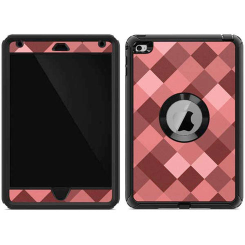 Autumn Red Geometric Otterbox Defender iPad Skin