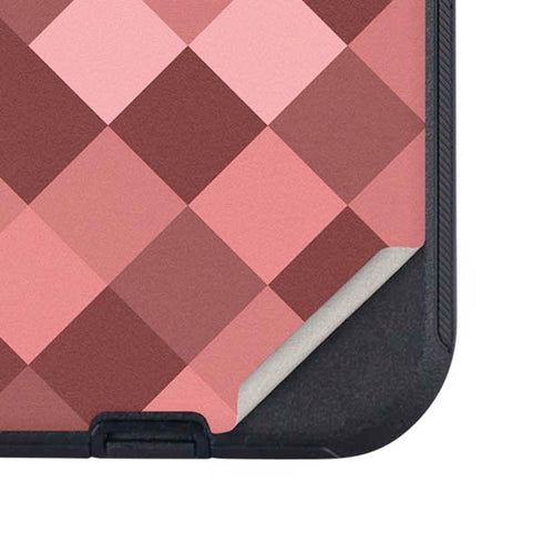 Autumn Red Geometric Otterbox Defender iPhone Skin