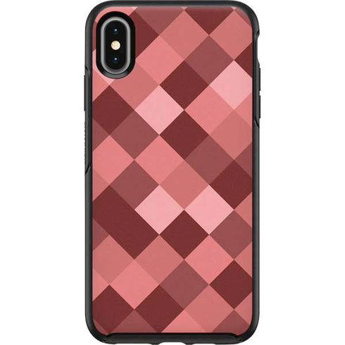 Autumn Red Geometric Otterbox Symmetry iPhone Skin