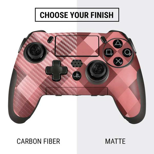 Autumn Red Geometric PlayStation Scuf Vantage 2 Controller Skin