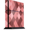 Autumn Red Geometric PS4 Console Skin