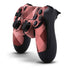 Autumn Red Geometric PS4 Controller Skin