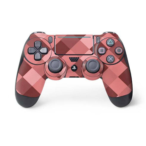 Autumn Red Geometric PS4 Pro/Slim Controller Skin