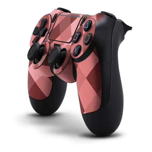 Autumn Red Geometric PS4 Pro/Slim Controller Skin