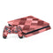 Autumn Red Geometric PS4 Slim Bundle Skin