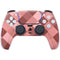 Autumn Red Geometric PS5 Controller Skin