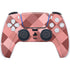 Autumn Red Geometric PS5 Controller Skin