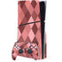 Autumn Red Geometric PS5 Slim Disk Bundle Skin