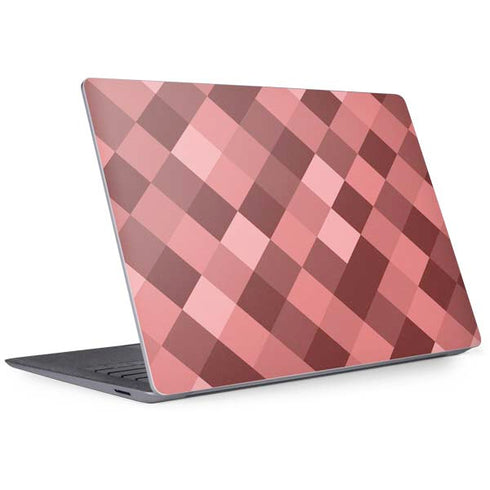 Autumn Red Geometric Surface Laptop 3 13.5in Skin