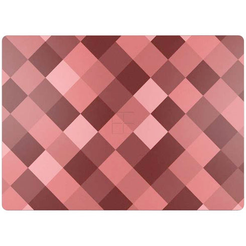 Autumn Red Geometric Surface Laptop 4 15in Skin