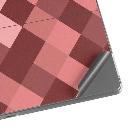 Autumn Red Geometric Surface Pro 8 Skin
