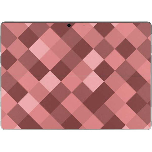 Autumn Red Geometric Surface Pro 9 Skin