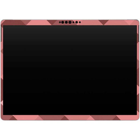 Autumn Red Geometric Surface Pro 9 Skin