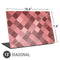 Autumn Red Geometric Universal Laptop 13in (10.6 x 7.6in) Skin