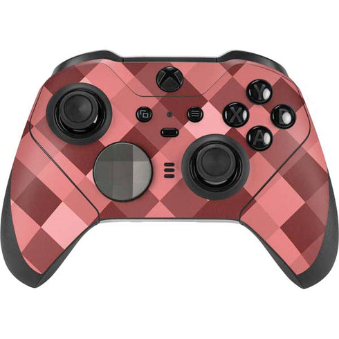 Autumn Red Geometric Xbox Elite Wireless Controller Series 2 Skin