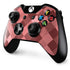 Autumn Red Geometric Xbox One Controller Skin
