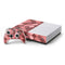 Autumn Red Geometric Xbox One S Console and Controller Bundle Skin
