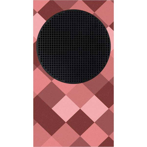 Autumn Red Geometric Xbox Series S Bundle Skin