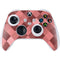 Autumn Red Geometric Xbox Series S Controller Skin