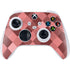 Autumn Red Geometric Xbox Series S Controller Skin