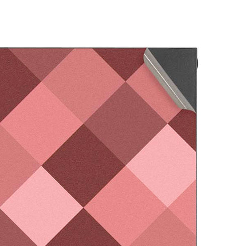Autumn Red Geometric Xbox Series X Console Skin