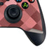 Autumn Red Geometric Xbox Series X Controller Skin