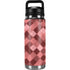 Autumn Red Geometric YETI Rambler 26oz Bottle Skin