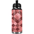 Autumn Red Geometric YETI Rambler 36oz Bottle Skin