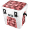Autumn Red Geometric YETI Roadie 24 Hard Cooler Skin