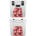 Autumn Red Geometric YETI Roadie 24 Hard Cooler Skin