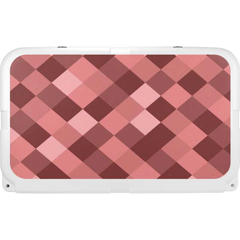 Autumn Red Geometric YETI Tundra 45 Hard Cooler Skin