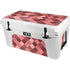 Autumn Red Geometric YETI Tundra 65 Hard Cooler Skin