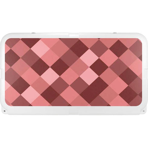 Autumn Red Geometric YETI Tundra 75 Hard Cooler Skin