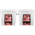 Autumn Red Geometric YETI Tundra 75 Hard Cooler Skin