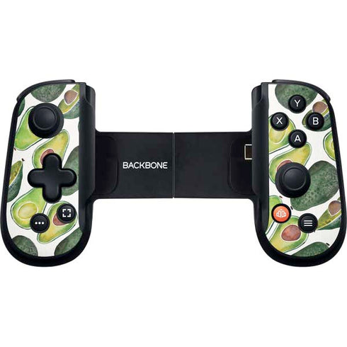 Avocados by Cat Coq Backbone One for iPhone Game Controller Skin