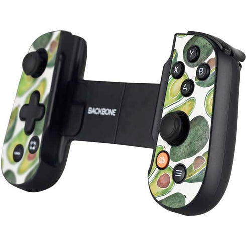 Avocados by Cat Coq Backbone One for iPhone Game Controller Skin