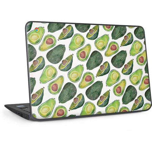 Avocados by Cat Coq HP Chromebook Skin