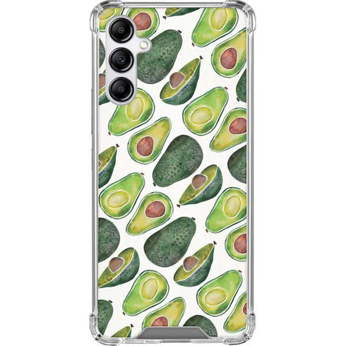 Cat Coq Avocados Galaxy A14 5G Clear Case