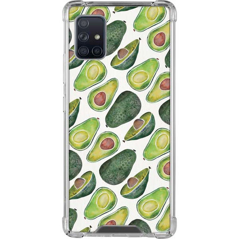 Cat Coq Avocados Galaxy A51 5G Clear Case