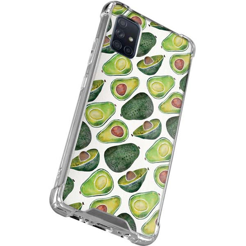 Cat Coq Avocados Galaxy A51 5G Clear Case