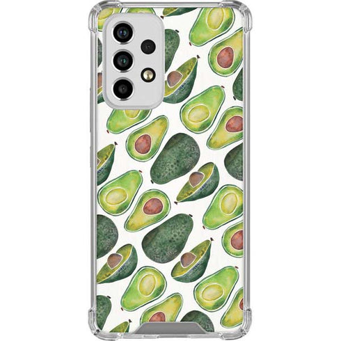 Cat Coq Avocados Galaxy A53 5G Clear Case