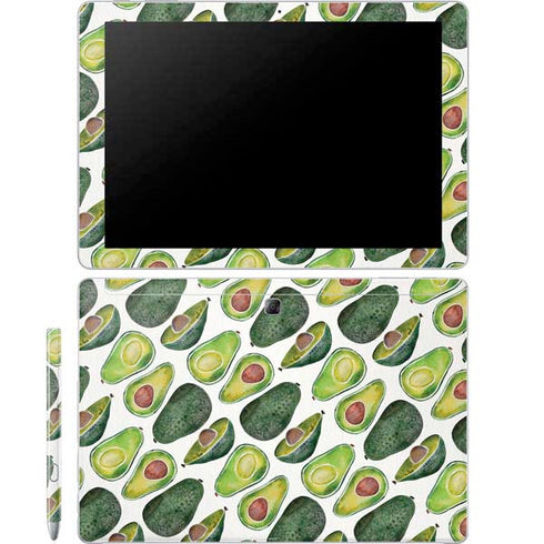 Cat Coq Avocados Galaxy Book 12in Skin