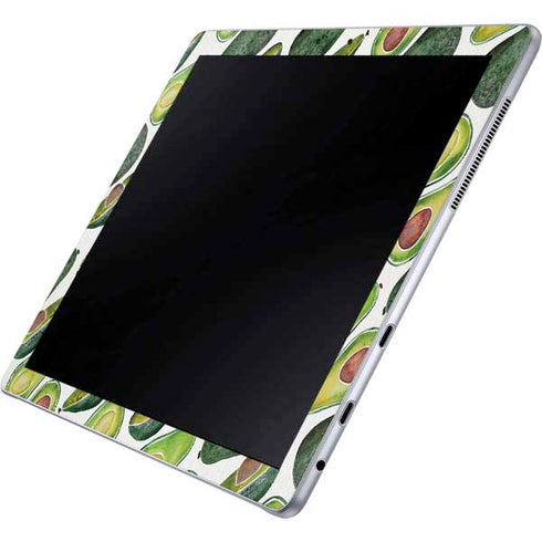 Cat Coq Avocados Galaxy Book 12in Skin