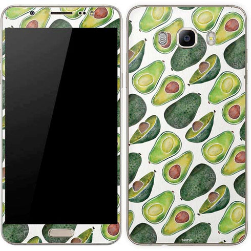 Cat Coq Avocados Galaxy J7 Skin
