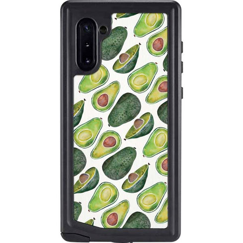 Cat Coq Avocados Galaxy Note 10 Waterproof Case