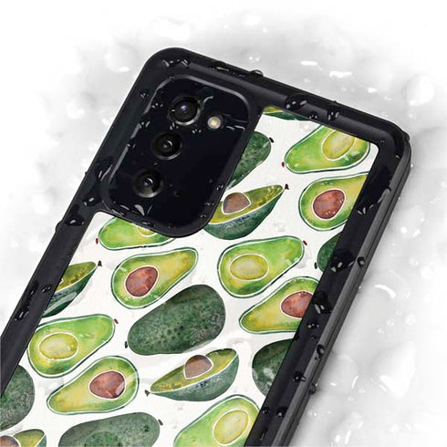 Cat Coq Avocados Galaxy Note20 5G Waterproof Case