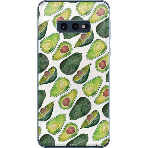 Cat Coq Avocados Galaxy S10e Skin