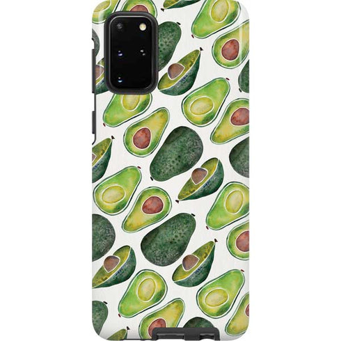 Cat Coq Avocados Galaxy S20 Plus Pro Case