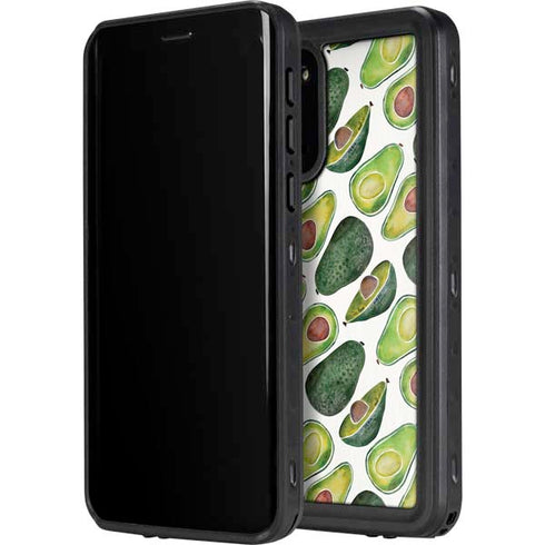 Cat Coq Avocados Galaxy S20 Plus Waterproof Case